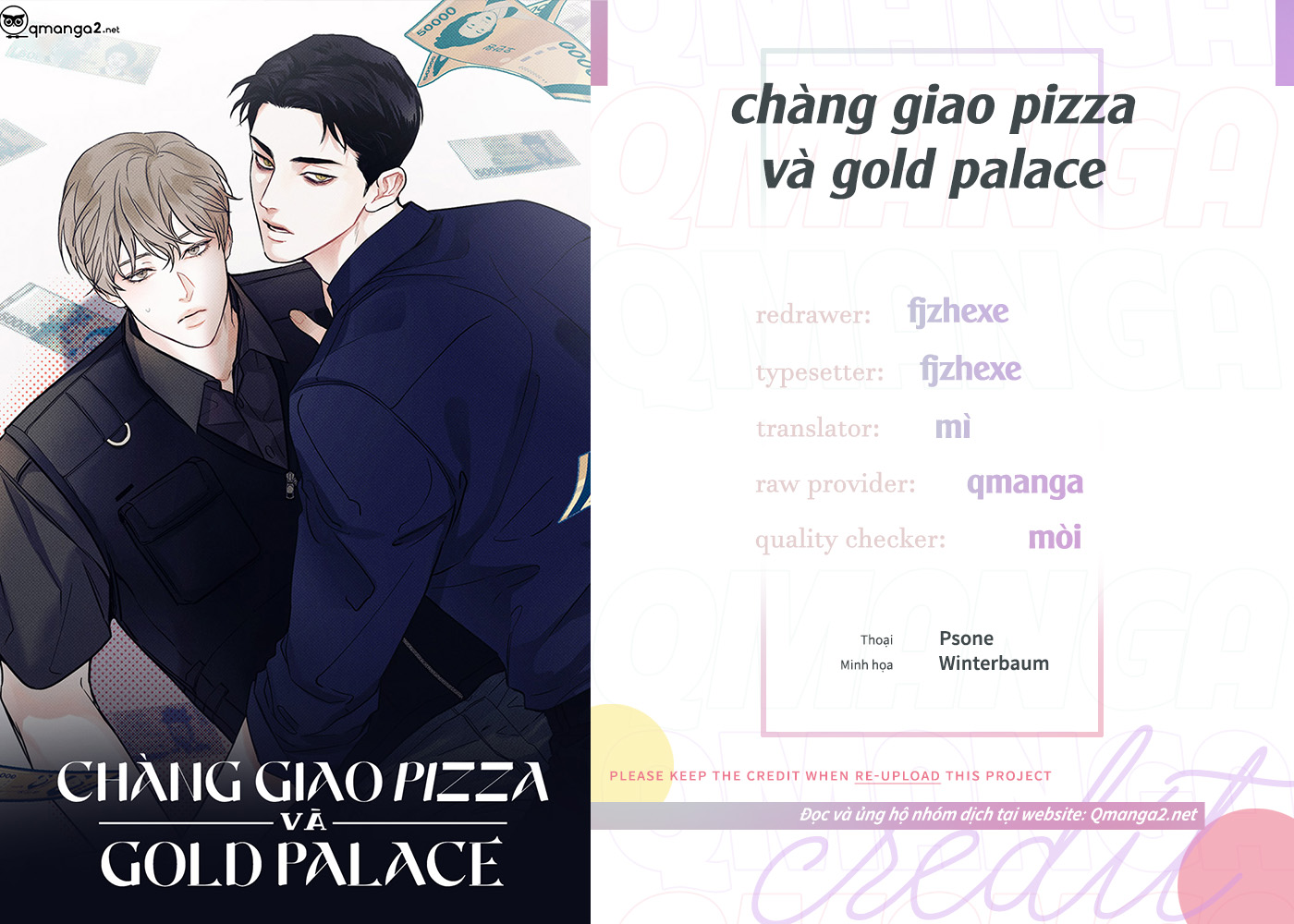 Chàng Giao Pizza Và Gold Palace Chapter 0 - Trang 1