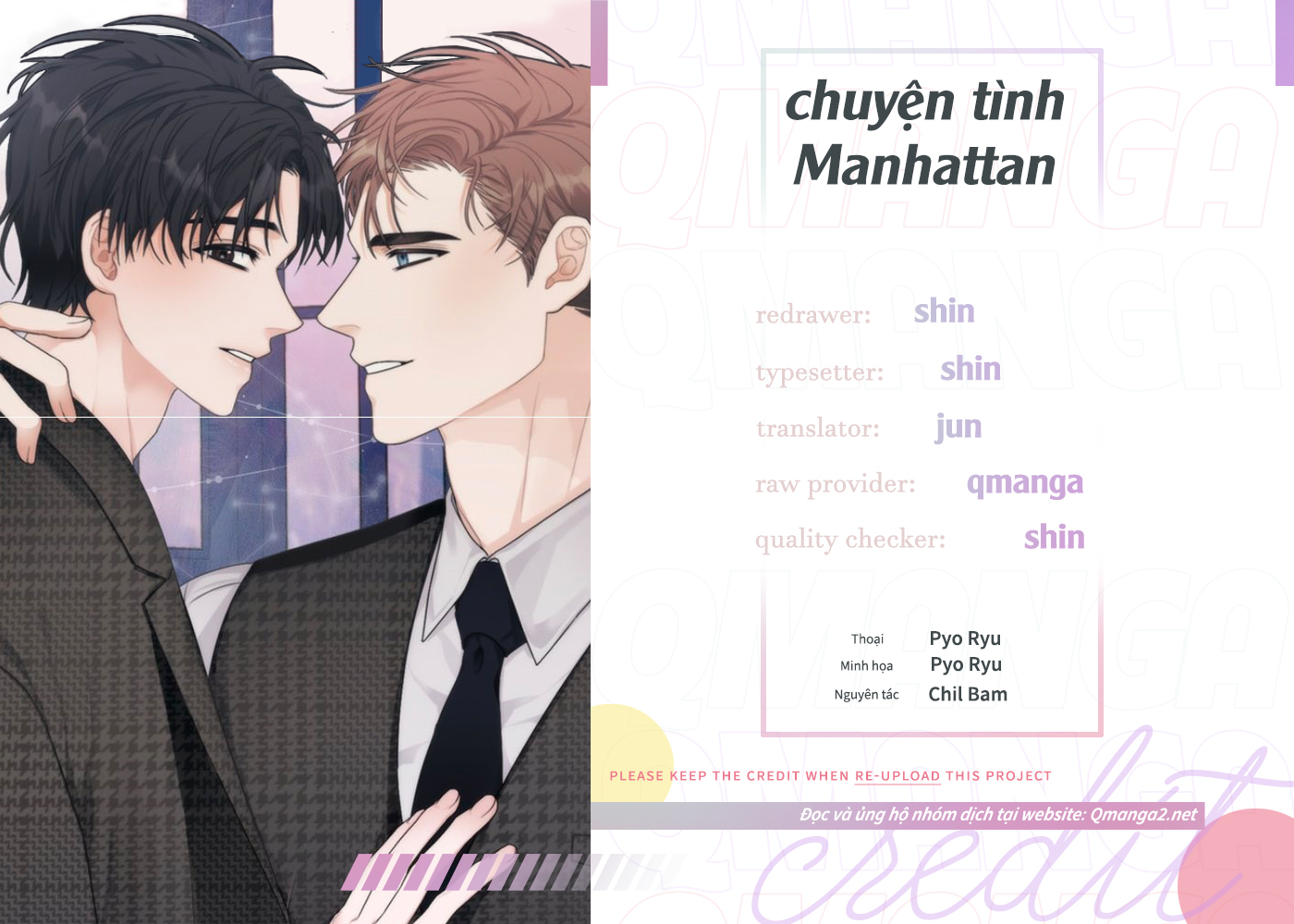 Chuyện Tình Manhattan Chapter 1 - Trang 1