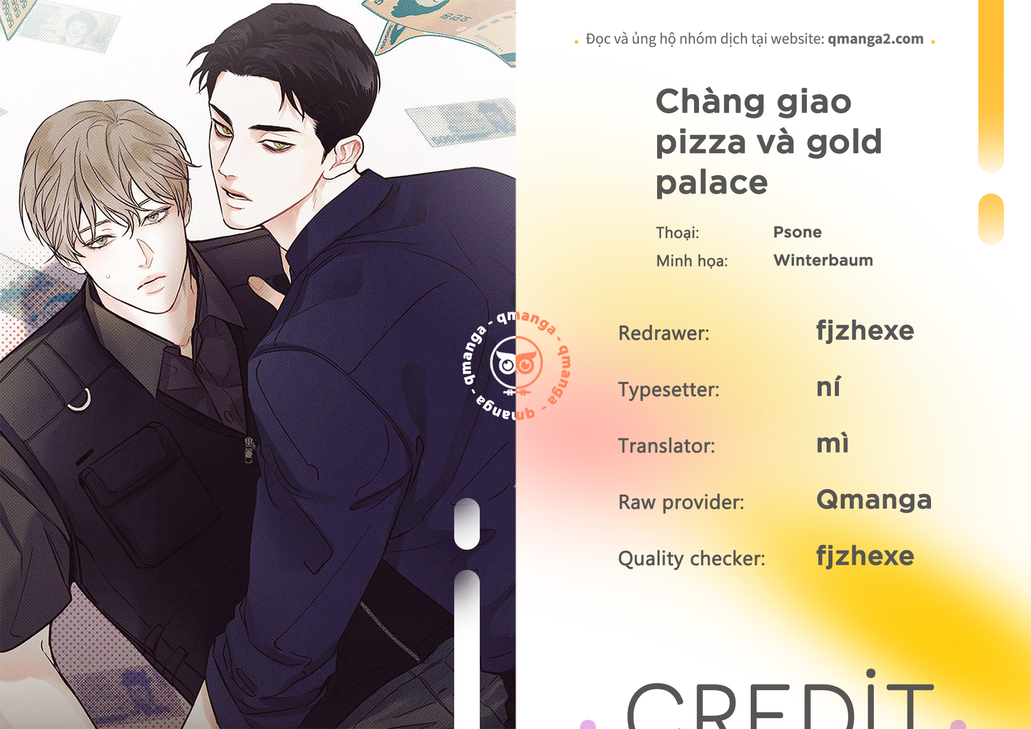 Chàng Giao Pizza Và Gold Palace Chapter 13 - Trang 1