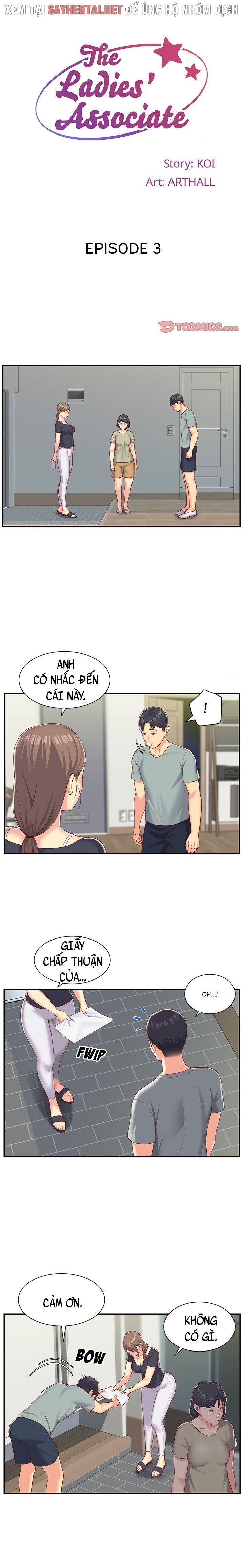 Đồng Minh Của Các Quý Cô Chapter 3 - Trang 1