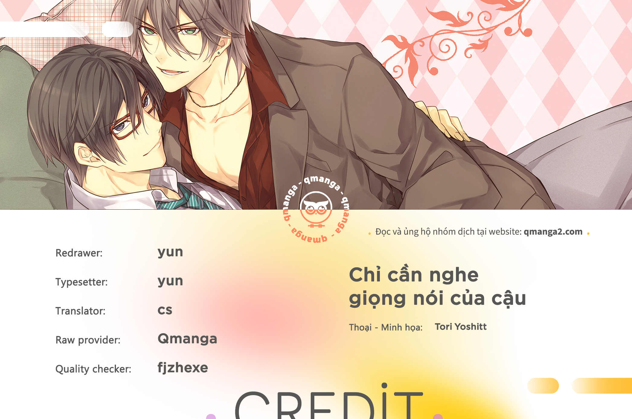 Chỉ Cần Nghe Giọng Nói Của Cậu Chapter 3.1 - Trang 1