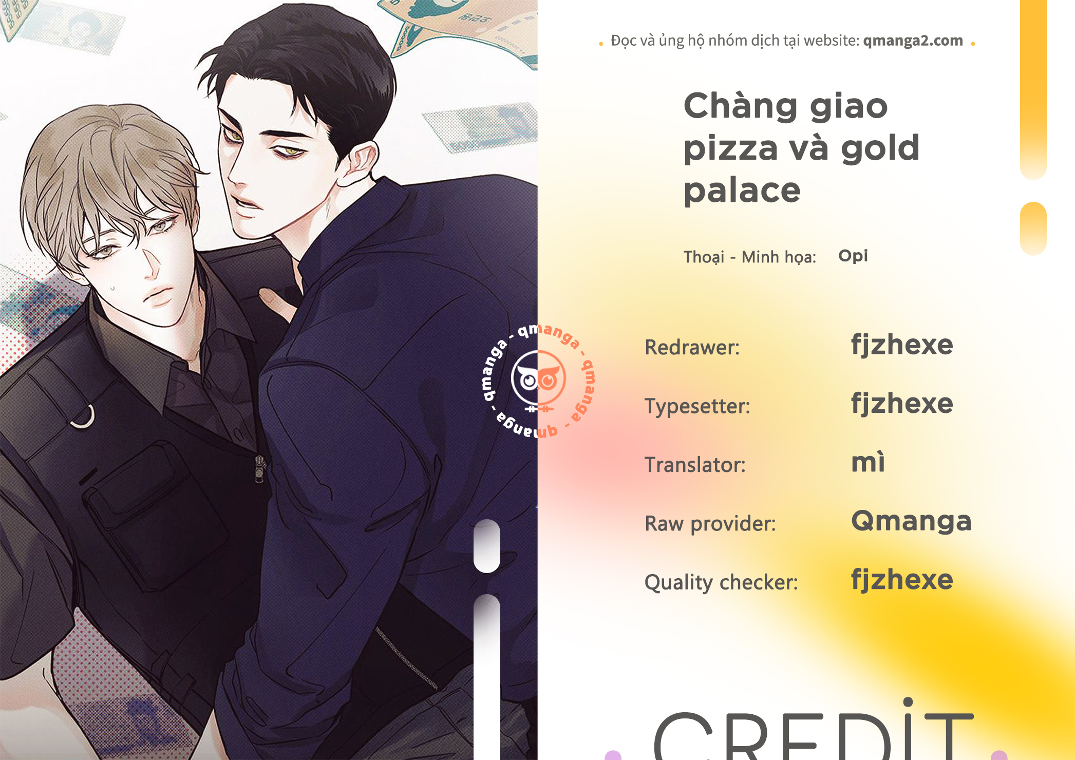 Chàng Giao Pizza Và Gold Palace Chapter 16 - Trang 1