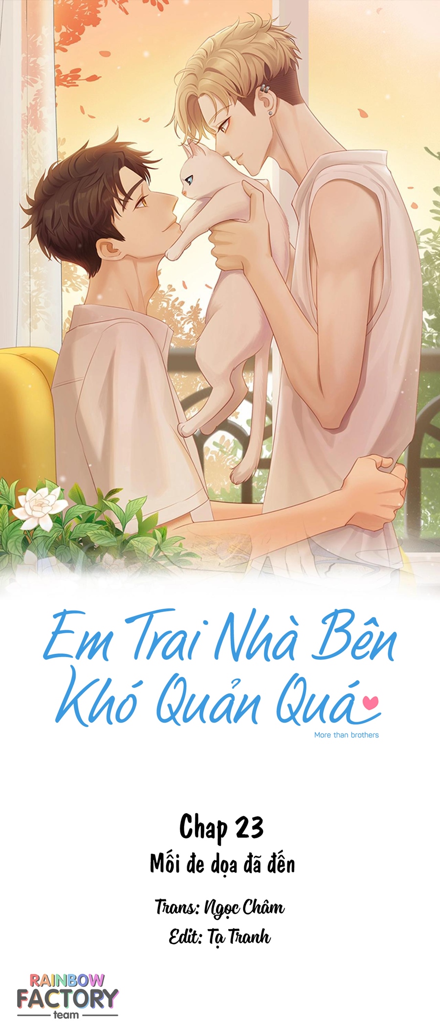 Em Trai Nhà Bên Khó Quản Quá Chapter 23 - Trang 1