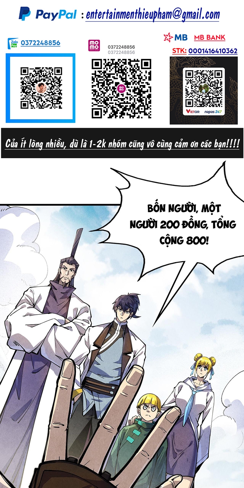 Vạn Cổ Chí Tôn Chapter 85 - Trang 1