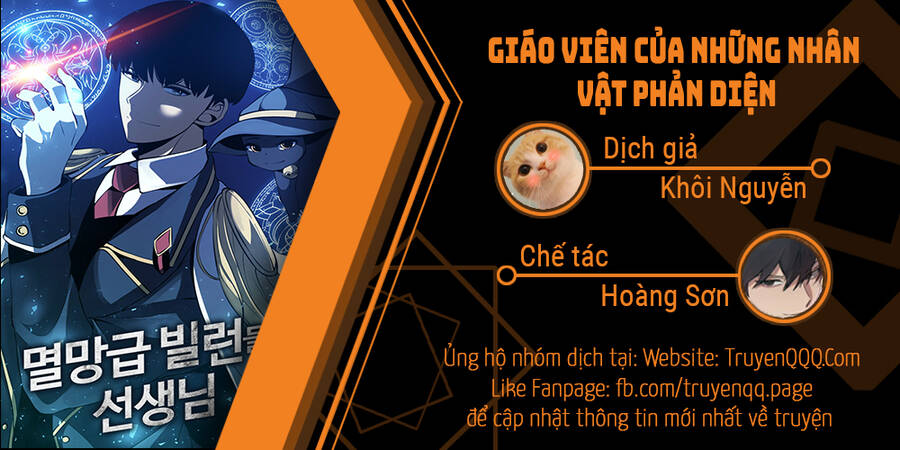 Giáo Viên Của Những Nhân Vật Phản Diện Chapter 9 - Trang 1