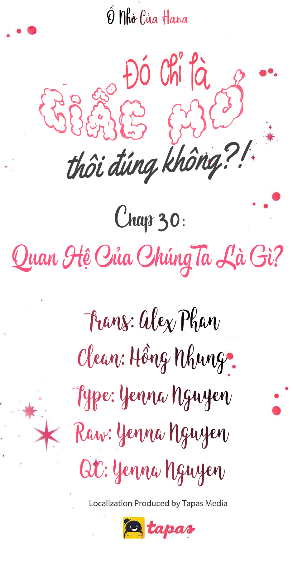 Chỉ Là Giấc Mơ Thôi Phải Không? Chapter 30 - Trang 20