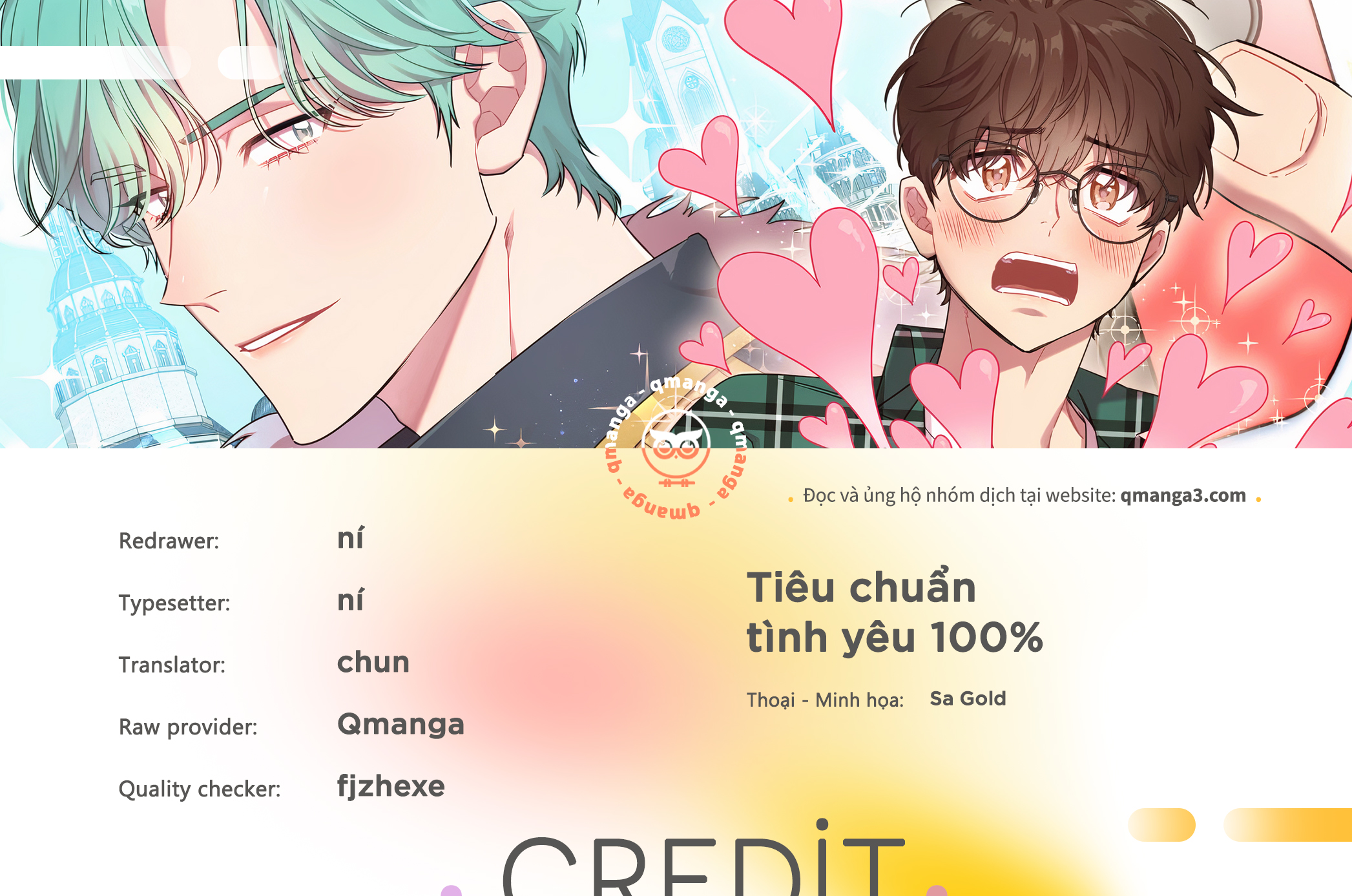 Tiêu Chuẩn Tình Yêu 100% Chapter 3 - Trang 1