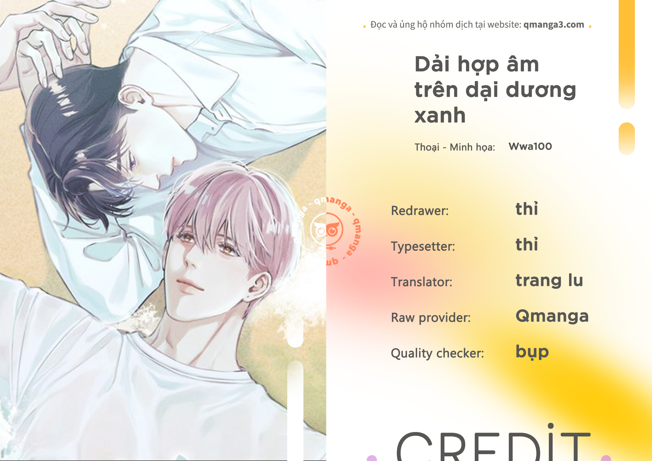 Dải Hợp Âm Trên Đại Dương Xanh Chapter 16 - Trang 1