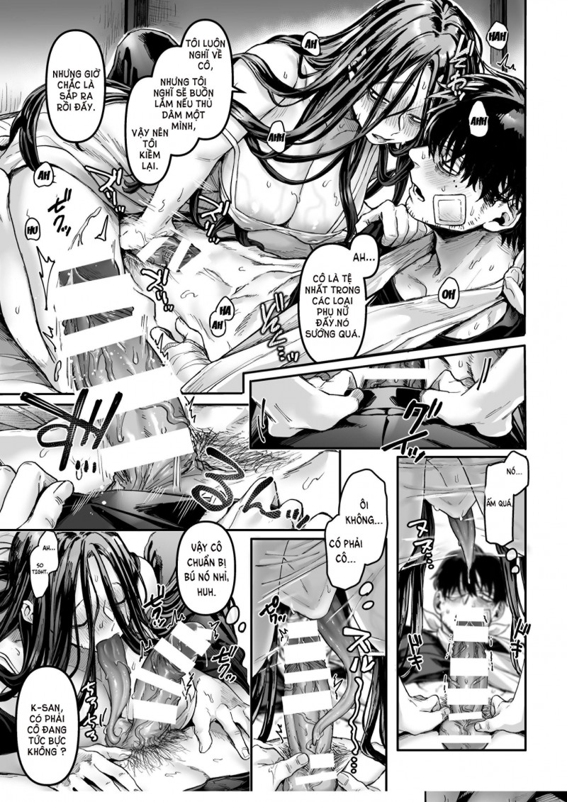[21+] Thiếu Phụ K Và Tên Ma Ốm Chapter 4.1 - Trang 1