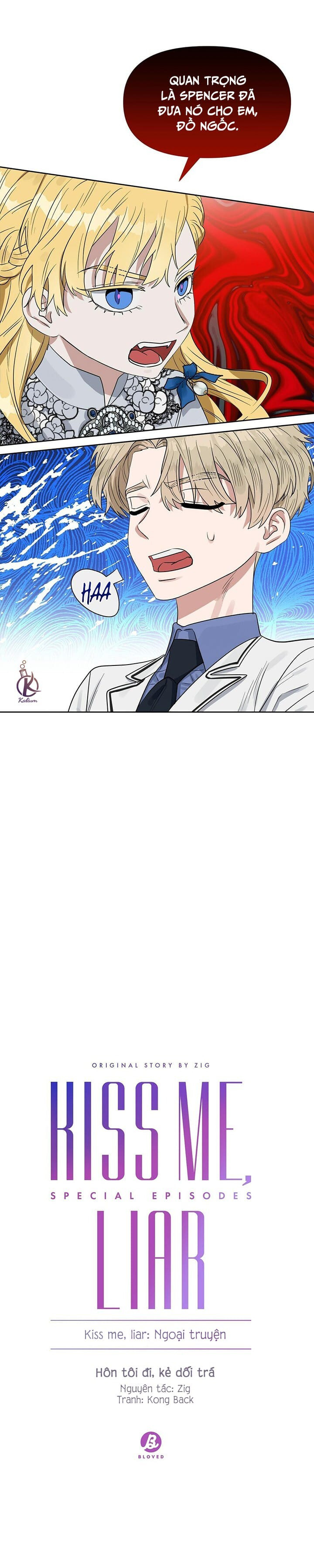 Hôn Tôi Đi, Đồ Dối Trá Chapter 59.5 - Trang 5