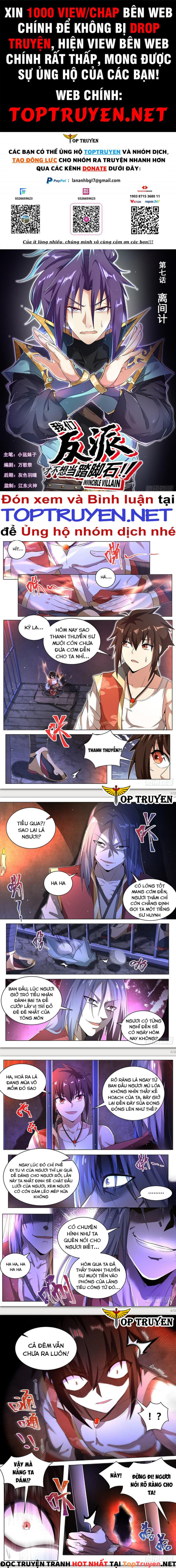 Phản Diện Bất Khả Chiến Bại Chapter 7 - Trang 1