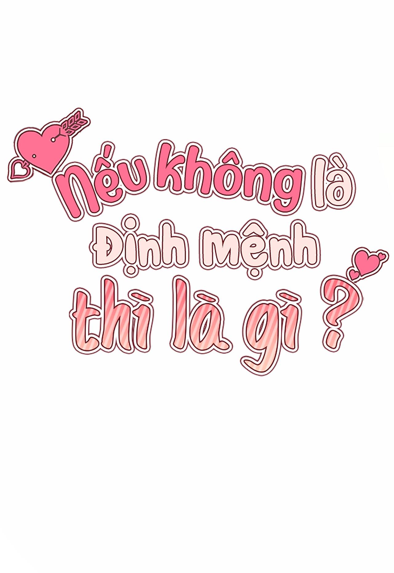 Nếu Không Là Định Mệnh Thì Là Gì? Chapter 13 - Trang 60