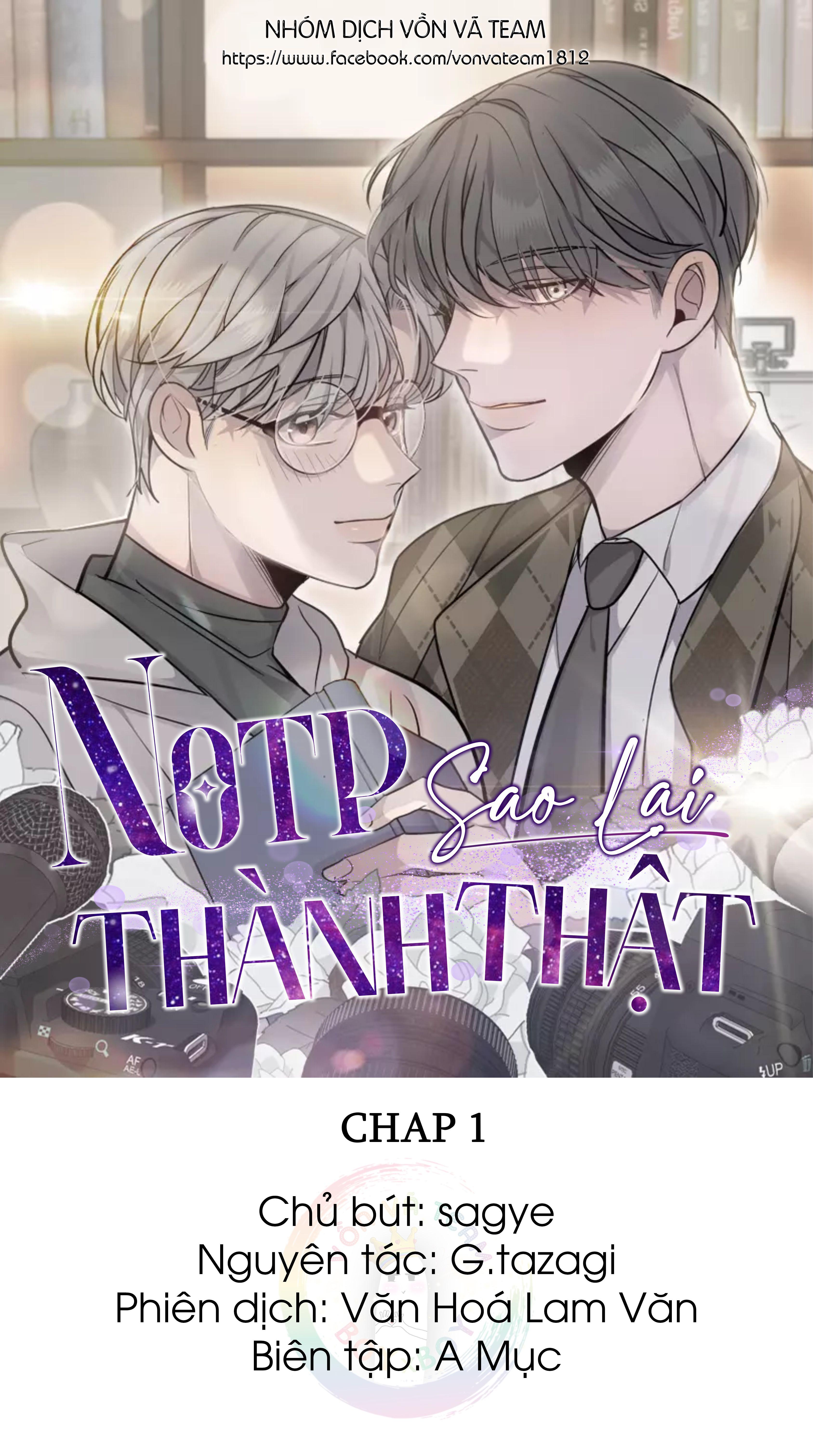 Sao NOTP Lại Thành Thật Rồi? Chapter 1 - Trang 2