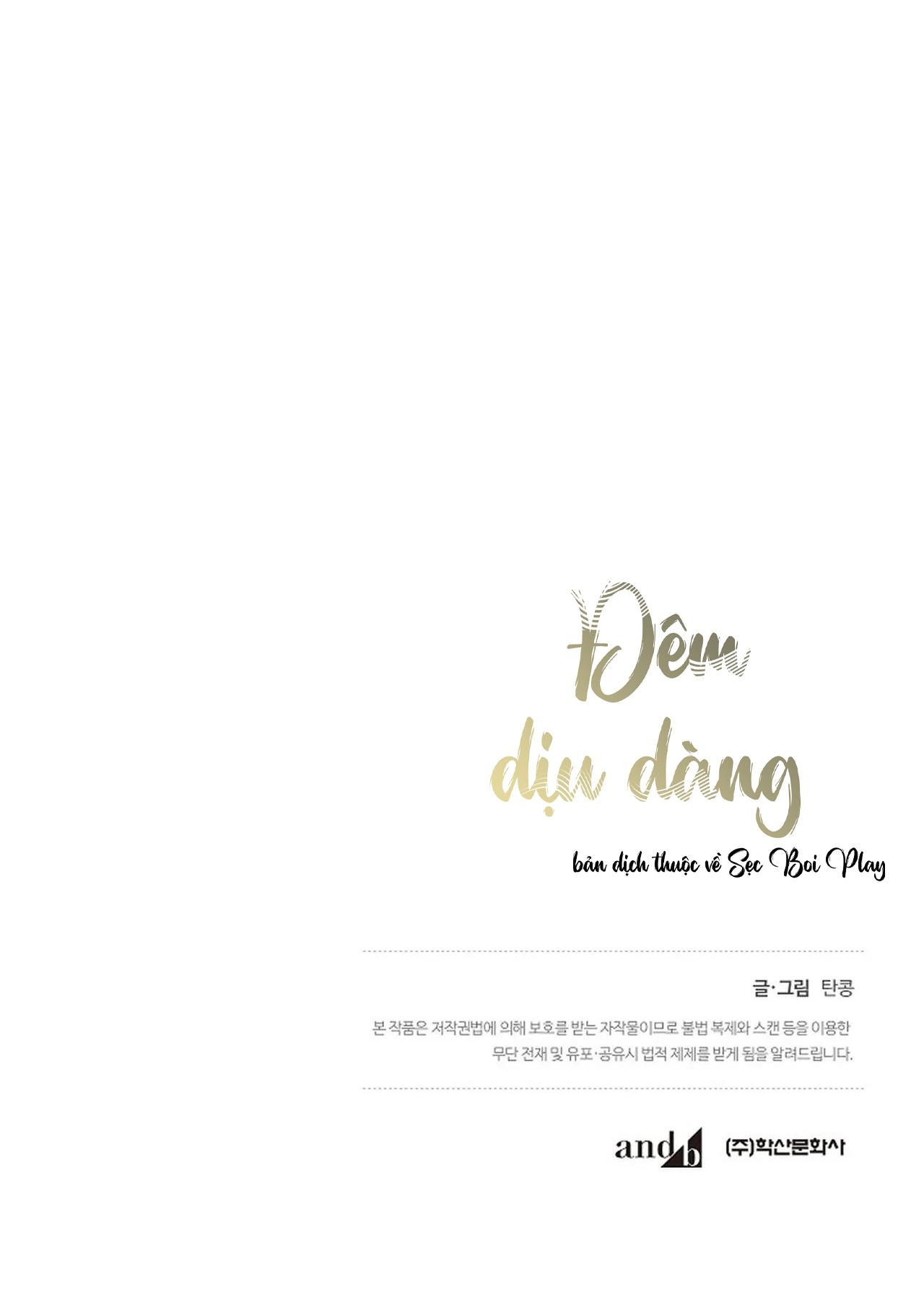 Đêm Dịu Dàng Chapter 2 - Trang 33