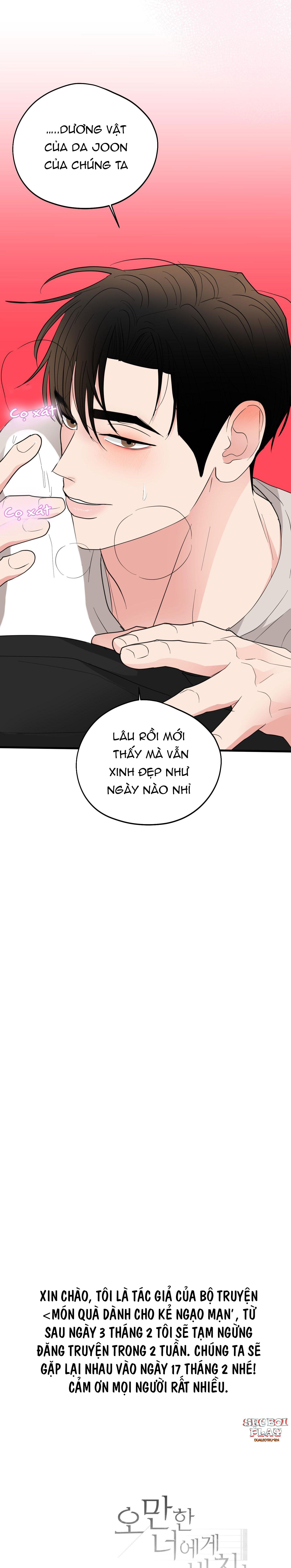 Món Quà Dành Cho Kẻ Ngạo Mạn Chapter 16 - Trang 32