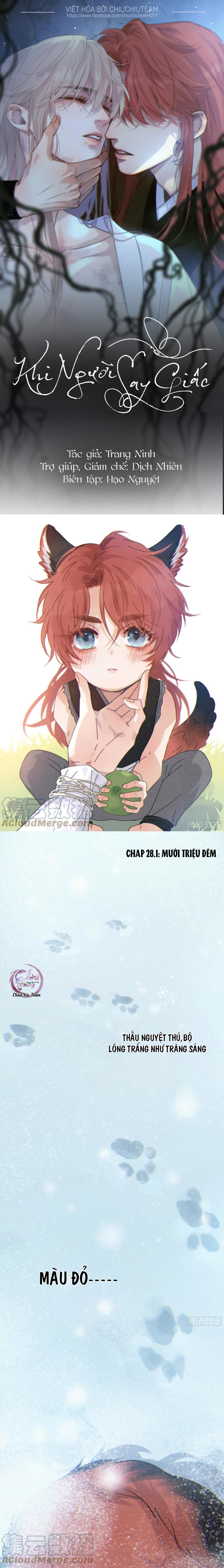 Khi Người Say Giấc Chapter 28 - Trang 2