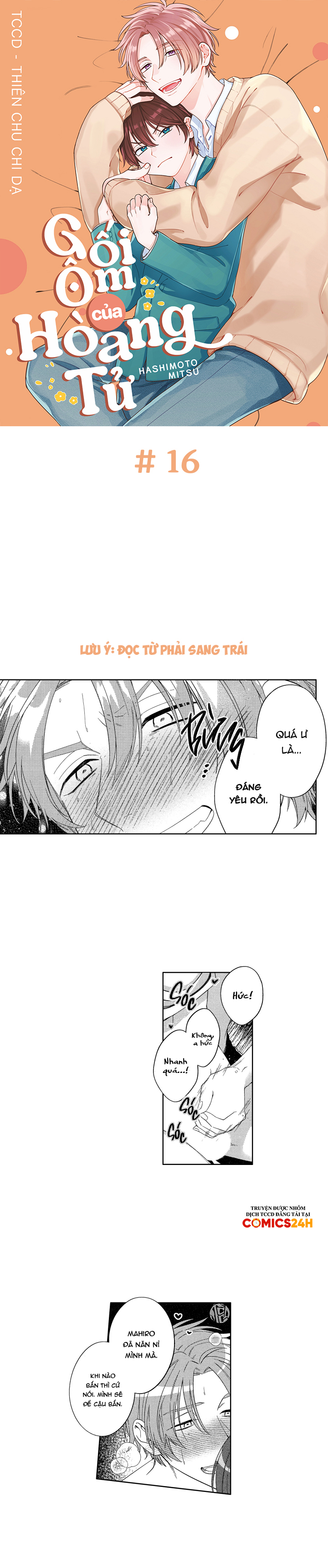 Gối Ôm Của Hoàng Tử Chapter 16 - Trang 3
